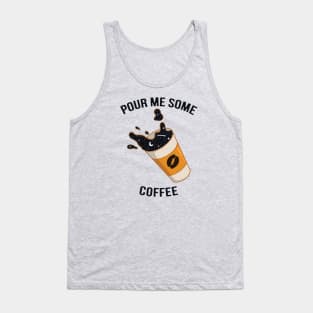 Spilled Galactic Coffee Tank Top